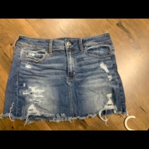 Women’s American Eagle denim mini skirt